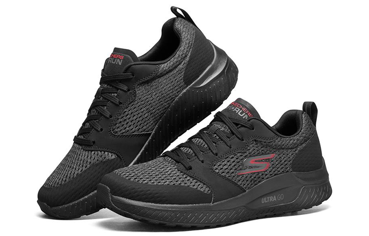 Lookbook Skechers Go Run Steady ''Nero'' 54888-BKRD