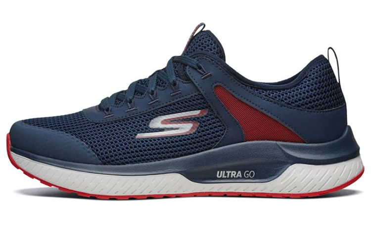 Skechers Go Run Steady Blue/Red/White 54887-NVRD