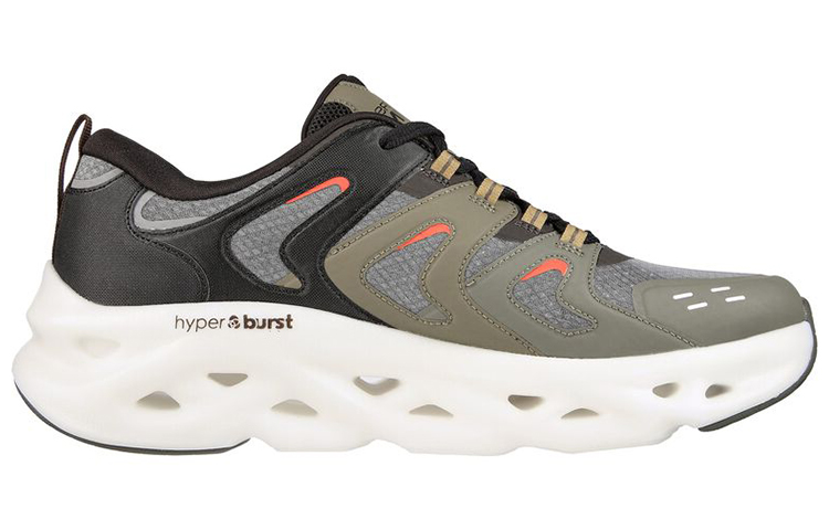 Order 斯凯奇 GO RUN Swirl Tech '绿灰色' 220301-OLV