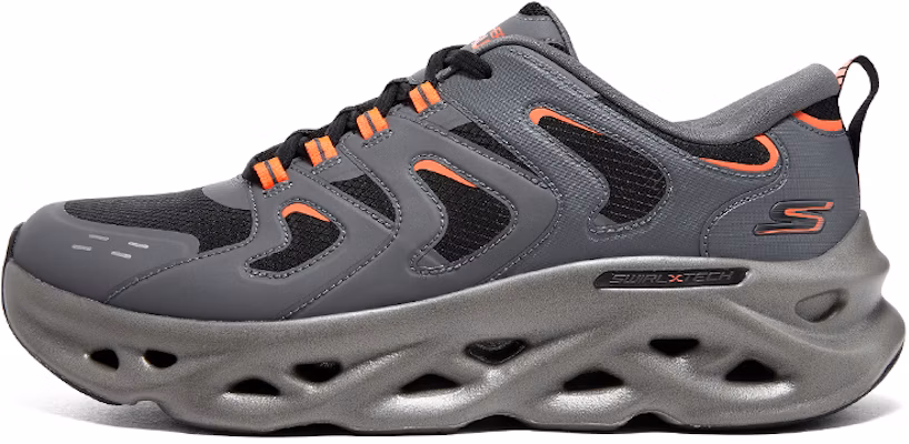 Skechers GO RUN Swirl Tech 'Grey-Black Bubble' 220301-GYBK Buy Skechers GO RUN Swirl Tech 'Grey-Black Bubble' 220301-GYBK