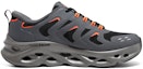 Order Skechers GO RUN Teknologi Swirl 'Kelabu-Hitam Gelembung' 220301-GYBK