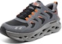 Lookbook Skechers GO RUN Teknologi Swirl 'Kelabu-Hitam Gelembung' 220301-GYBK