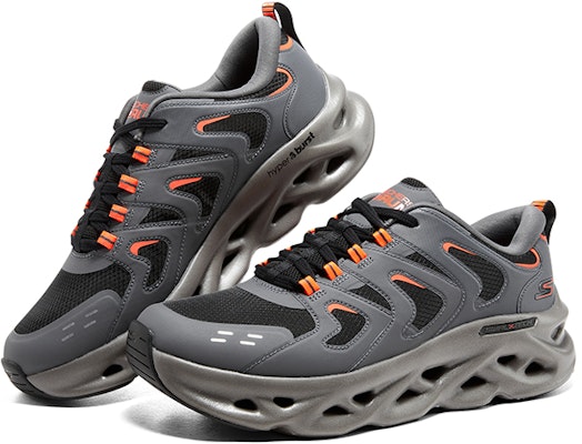 스케쳐스 고런 스월 테크 '그레이 블랙 버블' (Skechers Gorun Swirl Tech 'Grey Black Bubble') 220301-GYBK Shop 스케쳐스 고런 스월 테크 '그레이 블랙 버블' (Skechers Gorun Swirl Tech 'Grey Black Bubble') 220301-GYBK