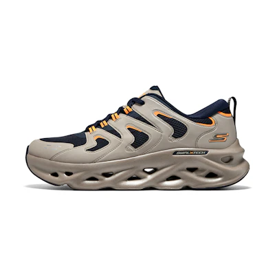 Skechers GO RUN Swirl Tech 'Grey Navy'