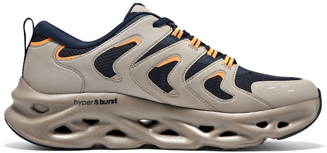 Skechers GO RUN Swirl Tech 'Abu-Abu Navy' 220301-TPNV Order Skechers GO RUN Swirl Tech 'Abu-Abu Navy' 220301-TPNV