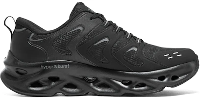Order Skechers Go Run Swirl Tech 泡泡鞋 舒適 防滑耐磨 低筒 跑步鞋 男款 全黑色