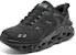 Skechers Go Run Swirl Tech Hitam 'Selesa, Tidak Licin, Tahan Haus, Rendah'. 220301-BBK