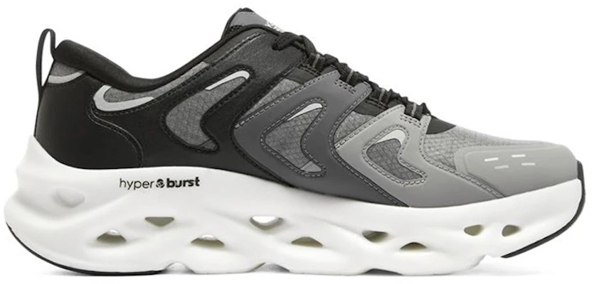 Skechers Go Run Swirl Tech Glide-Step Hyper Burst ''Zwart Grijs Wit'' 220301-BKW Order Skechers Go Run Swirl Tech Glide-Step Hyper Burst ''Zwart Grijs Wit'' 220301-BKW