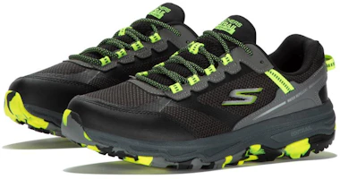 Lookbook Skechers 舒適百搭 減震耐磨 低筒 跑步鞋 男款 檸檬黃