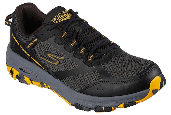 斯凯奇 GO RUN Trail Altitude 低帮 跑步鞋 男款 黑黃 Lookbook 斯凯奇 GO RUN Trail Altitude 低帮 跑步鞋 男款 黑黃