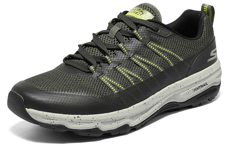 Lookbook Skechers Go Run Trail Altitude ''Trendige Bequeme Rutschfeste Atmungsaktive Laufschuhe Schwarz Grün'' 220601C-OLV