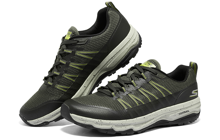 Shop Skechers Go Run Trail Altitude ''Trendige Bequeme Rutschfeste Atmungsaktive Laufschuhe Schwarz Grün'' 220601C-OLV