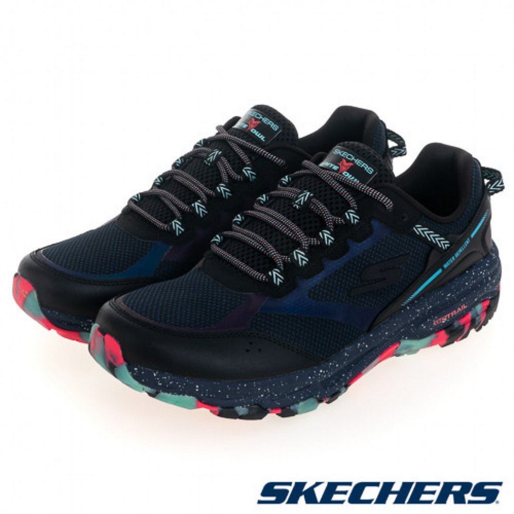 Skechers Go Run Trail Altitude Nite Owl Running Shoes /Red Black