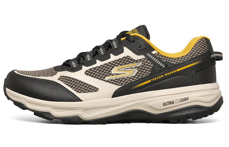 Skechers Go Run Trali Altitude Sports Shoes Black/Yellow 220111-BKNT