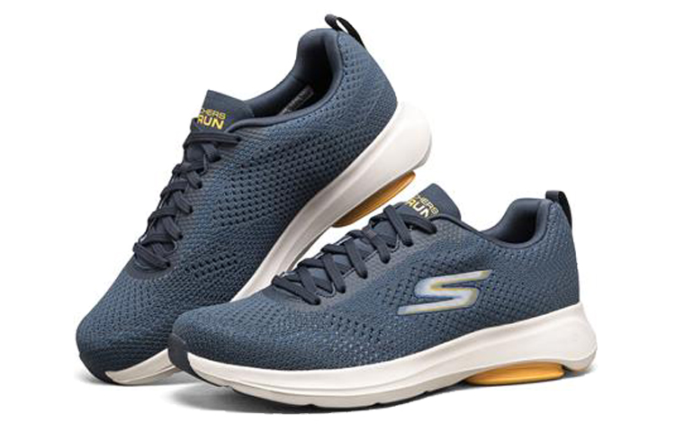 Skechers Go Run Viz Tech Dark-Blue 'Navy Blue Yellow' 圖 3