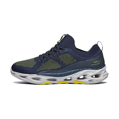 Skechers Go Run Vortex 'Navy Blue Yellow'