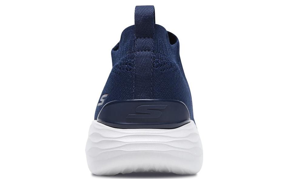 Lookbook Skechers Go Strike 減震防滑耐磨 低幫 運動休閒鞋 海軍藍色