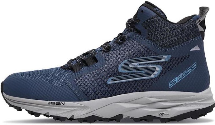 Skechers Go Trail 2 Grip 減震防滑耐磨 高筒 跑步鞋 藍黑色 Buy Skechers Go Trail 2 Grip 減震防滑耐磨 高筒 跑步鞋 藍黑色