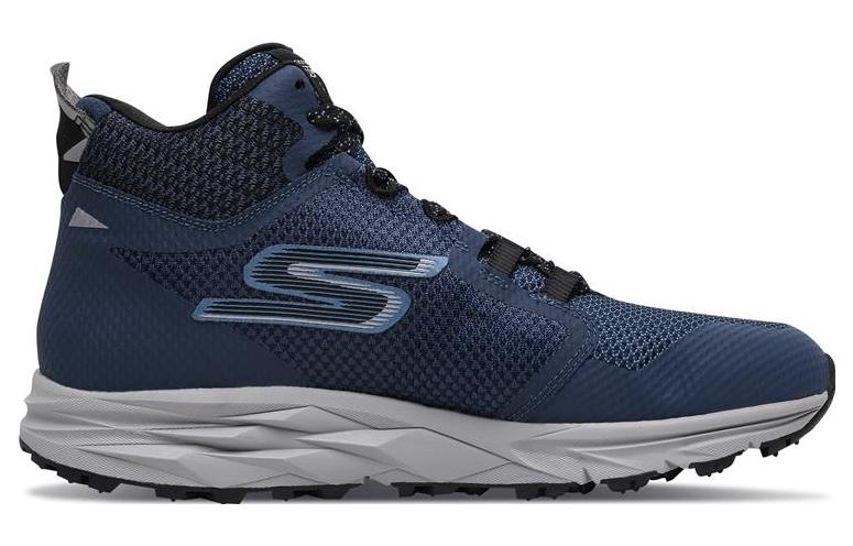 Order Skechers Go Trail 2 Grip 減震防滑耐磨 高筒 跑步鞋 藍黑色