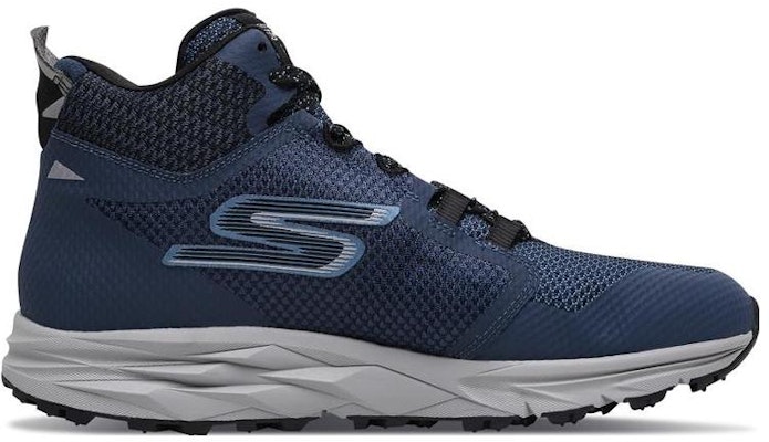 Skechers Go Trail 2 Grip 減震防滑耐磨 高筒 跑步鞋 藍黑色 Order Skechers Go Trail 2 Grip 減震防滑耐磨 高筒 跑步鞋 藍黑色
