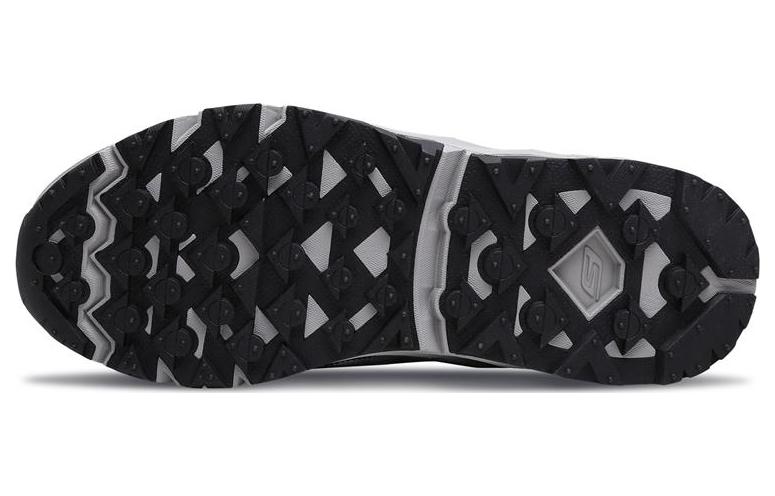 Shop Skechers Go Trail 2 Grip 減震防滑耐磨 高筒 跑步鞋 藍黑色