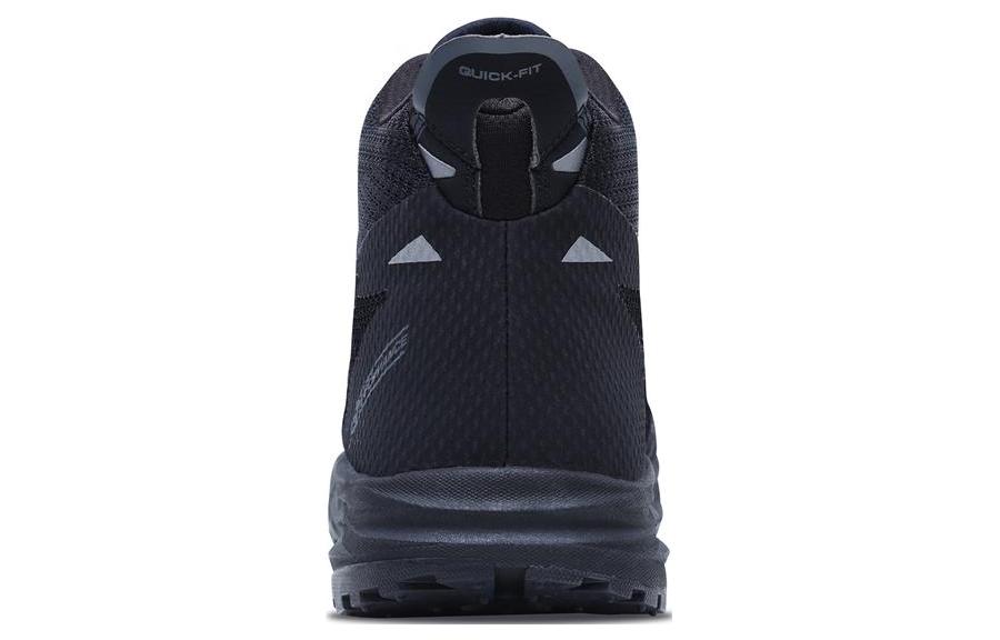 Lookbook 斯凯奇 Go Trail 2 高帮黑色越野鞋 54121-BBK