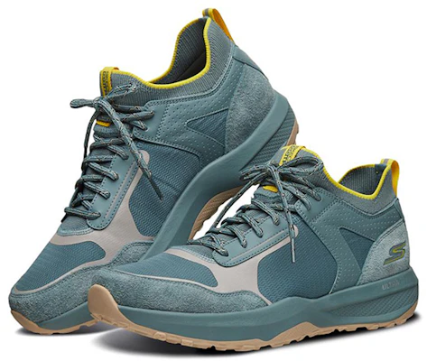 Skechers Go Trail Jackrabbit 低筒 越野跑步鞋 男款 綠黃 Lookbook Skechers Go Trail Jackrabbit 低筒 越野跑步鞋 男款 綠黃