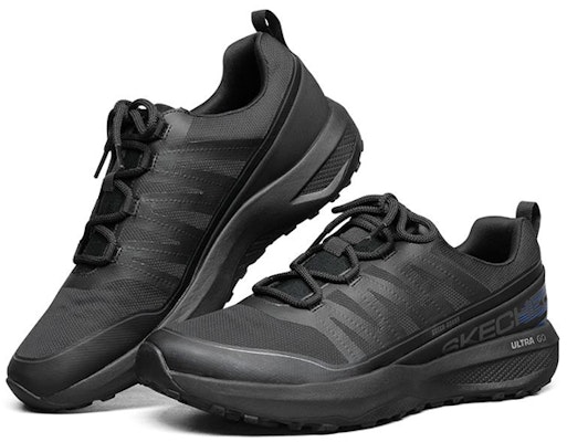 Skechers Go Trail Jackrabbit 低幫 跑步鞋 男款 黑色 Lookbook Skechers Go Trail Jackrabbit 低幫 跑步鞋 男款 黑色