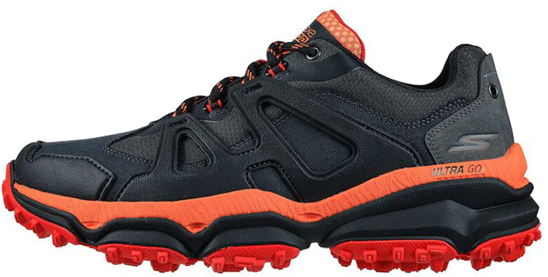 Skechers Go Trail Alpine 緩震戶外 低筒 跑步鞋 男款 黑橙 Buy Skechers Go Trail Alpine 緩震戶外 低筒 跑步鞋 男款 黑橙