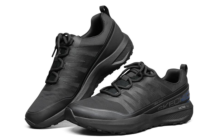 Lookbook Skechers Go Trail Jackrabbit Lage Sneakers Zwart 220017-BBK