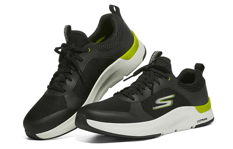 Lookbook Skechers Go Train Move 'Black Green' 220160-BKLM