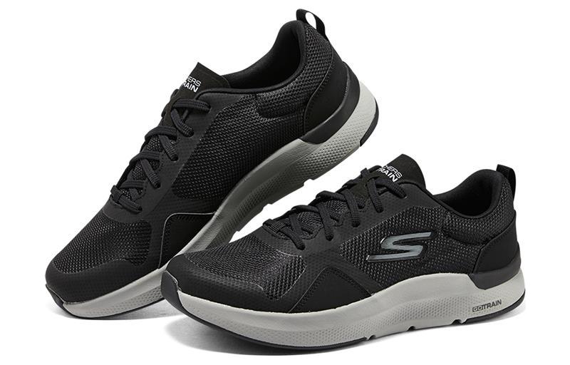 Lookbook Skechers Go Train Move ''Schwarz Grau'' 220161-BKW