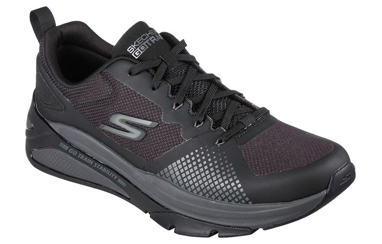 Lookbook Skechers Go Train Stability 'Black Low-Top' 220578-BKCC