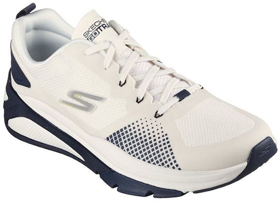 Skechers Go Train 穩定型低筒舒適跑步鞋 白藍 Lookbook Skechers Go Train 穩定型低筒舒適跑步鞋 白藍