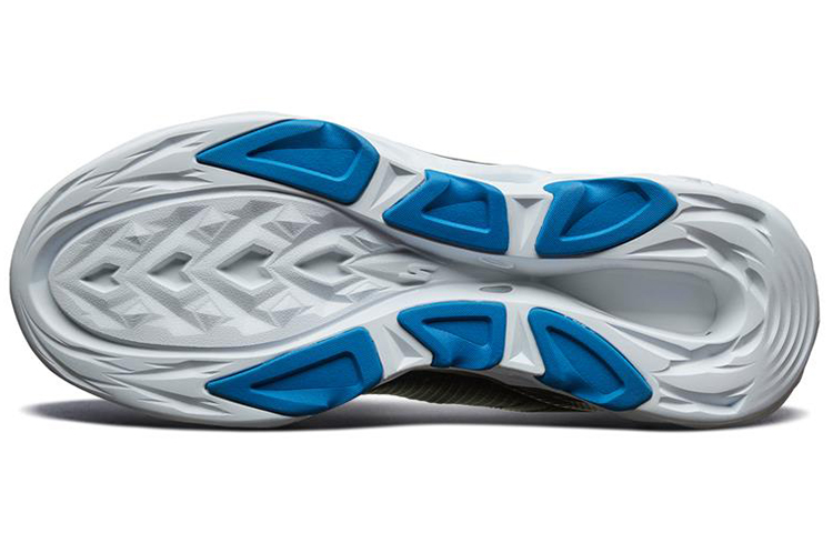 Shop Skechers GO RUN Vortex 低筒 跑步鞋 男款 灰藍