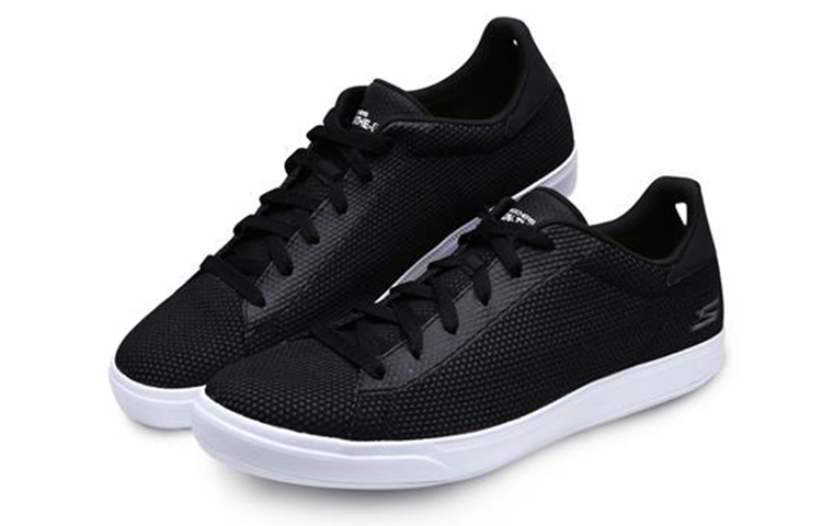 Lookbook Skechers Go Vulc 2 'Eminent Hitam Kelabu' 54320-BKGY