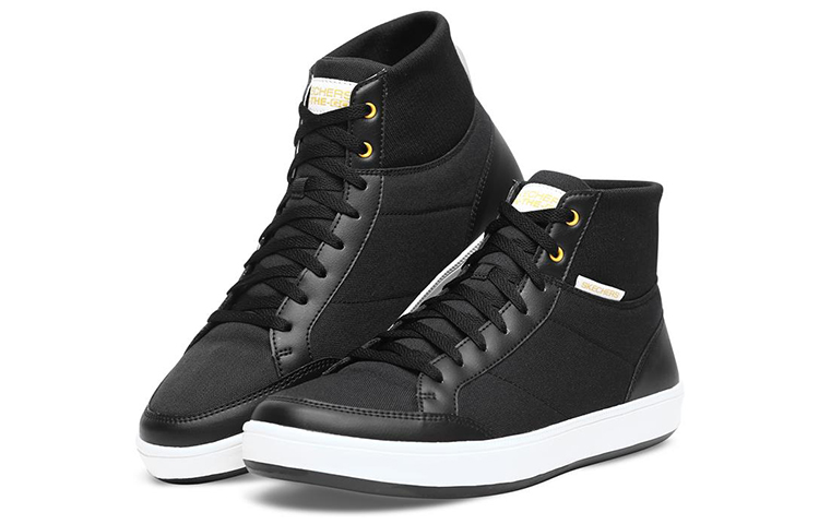 Lookbook Skechers Go Vulc 2 Mid ''Schwarz Weiß'' 55440-BKW