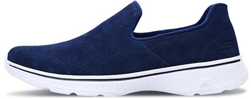 Skechers Go Walk4 Light Casual Lazy Shoes Blue/White 54167-NVGY Skechers Go Walk4 Light Casual Lazy Shoes Blue/White 54167-NVGY
