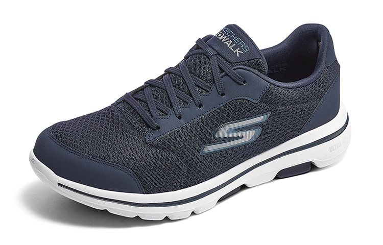 Order Skechers Go Walk5 綁帶 舒適休閒跑鞋 海軍藍