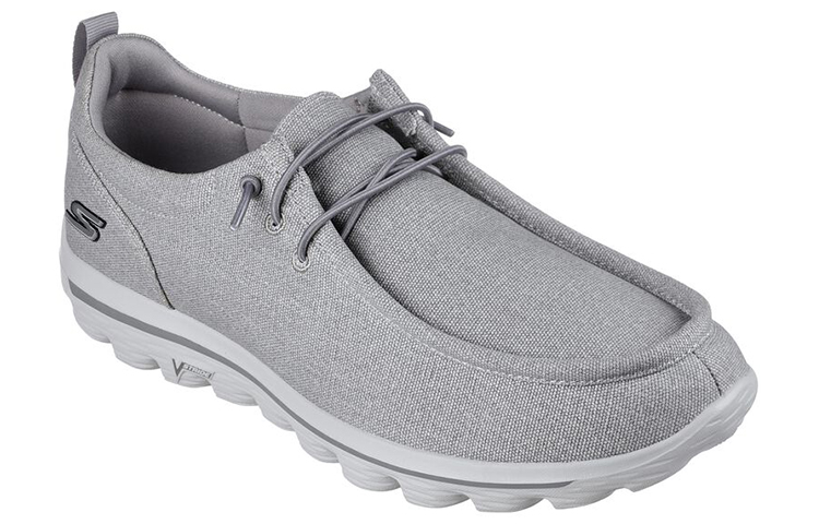 Lookbook Skechers Go Walk 2 'Provisions Grey White' 216306-GRY