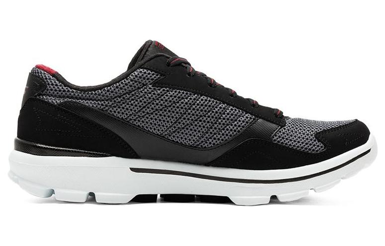 Order Skechers GO WALK 3 減震防滑耐磨 低幫 運動休閒鞋 黑紅