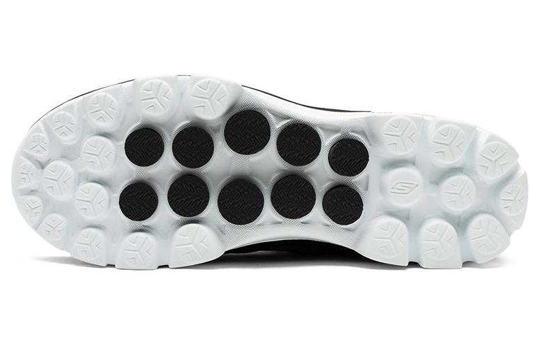 Shop Skechers GO WALK 3 減震防滑耐磨 低幫 運動休閒鞋 黑紅