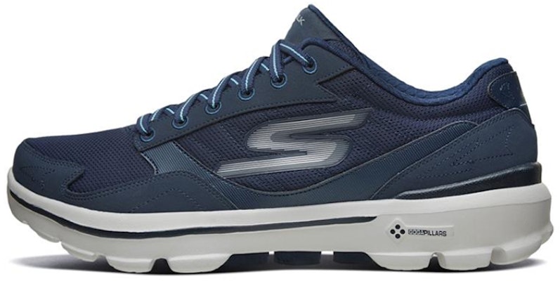 Skechers Go Walk 3 Sports Shoes Blue/White/Grey 54056-NVGY Buy Skechers Go Walk 3 Sports Shoes Blue/White/Grey 54056-NVGY