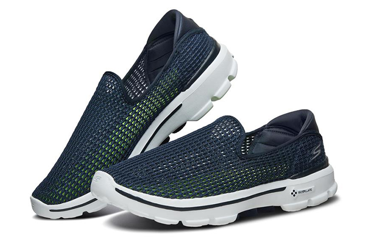 Lookbook Skechers Go Walk 3 'Navy Slip-On' 6666002-NVW