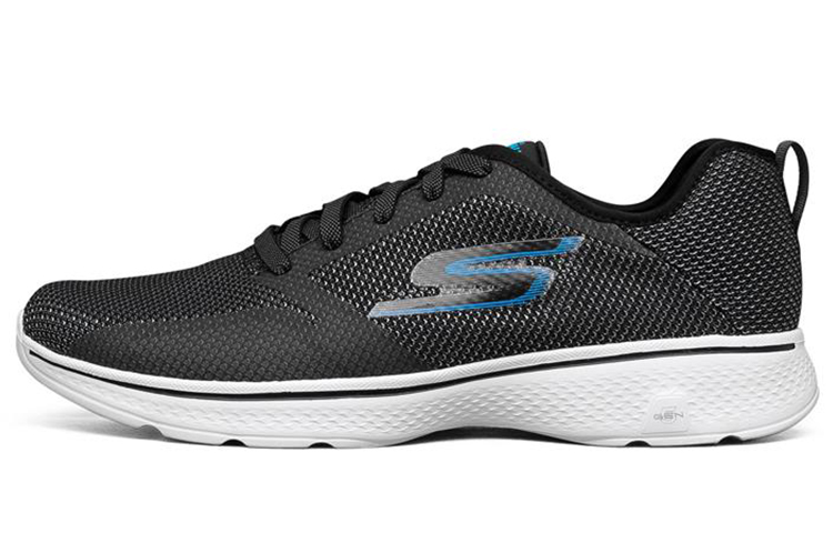 Skechers Go Walk 4 'Black Blue' 54686-BKBL