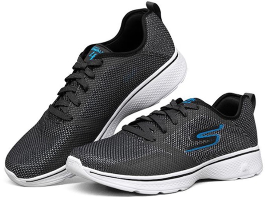 스케쳐스 고워크 4 블랙/블루 (Skechers Gowalk 4 Black/Blue) 54686-BKBL Lookbook 스케쳐스 고워크 4 블랙/블루 (Skechers Gowalk 4 Black/Blue) 54686-BKBL