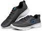 Lookbook Skechers Go Walk 4 'Hitam Biru' 54686-BKBL