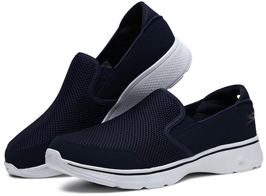 Skechers Go Walk 4 'Azul Blanco' 54682-NVW Lookbook Skechers Go Walk 4 'Azul Blanco' 54682-NVW