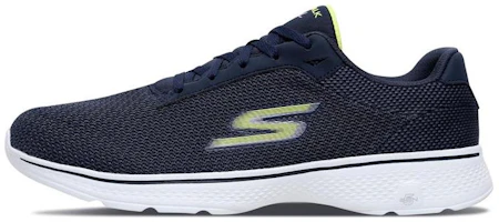 Skechers Go Walk 4 'Blue Yellow' 54156-NVLM Skechers Go Walk 4 'Blue Yellow' 54156-NVLM