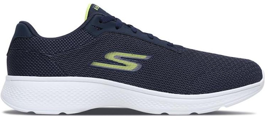 Skechers Go Walk 4 'Biru Kuning' 54156-NVLM Order Skechers Go Walk 4 'Biru Kuning' 54156-NVLM